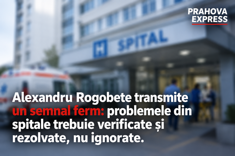 Semnal ferm pentru spitale